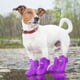 thumbnail image 5 of 12 Piezas de Botas Impermeables para Perros Zapatos para Cachorros Botas de Lluvia Antideslizantes de Color Caramelo Botas para Mascotas Adecuadas para Perros pequeños y medianos Nieve y Lluvia Talla S Rojo Verde, 5 of 5