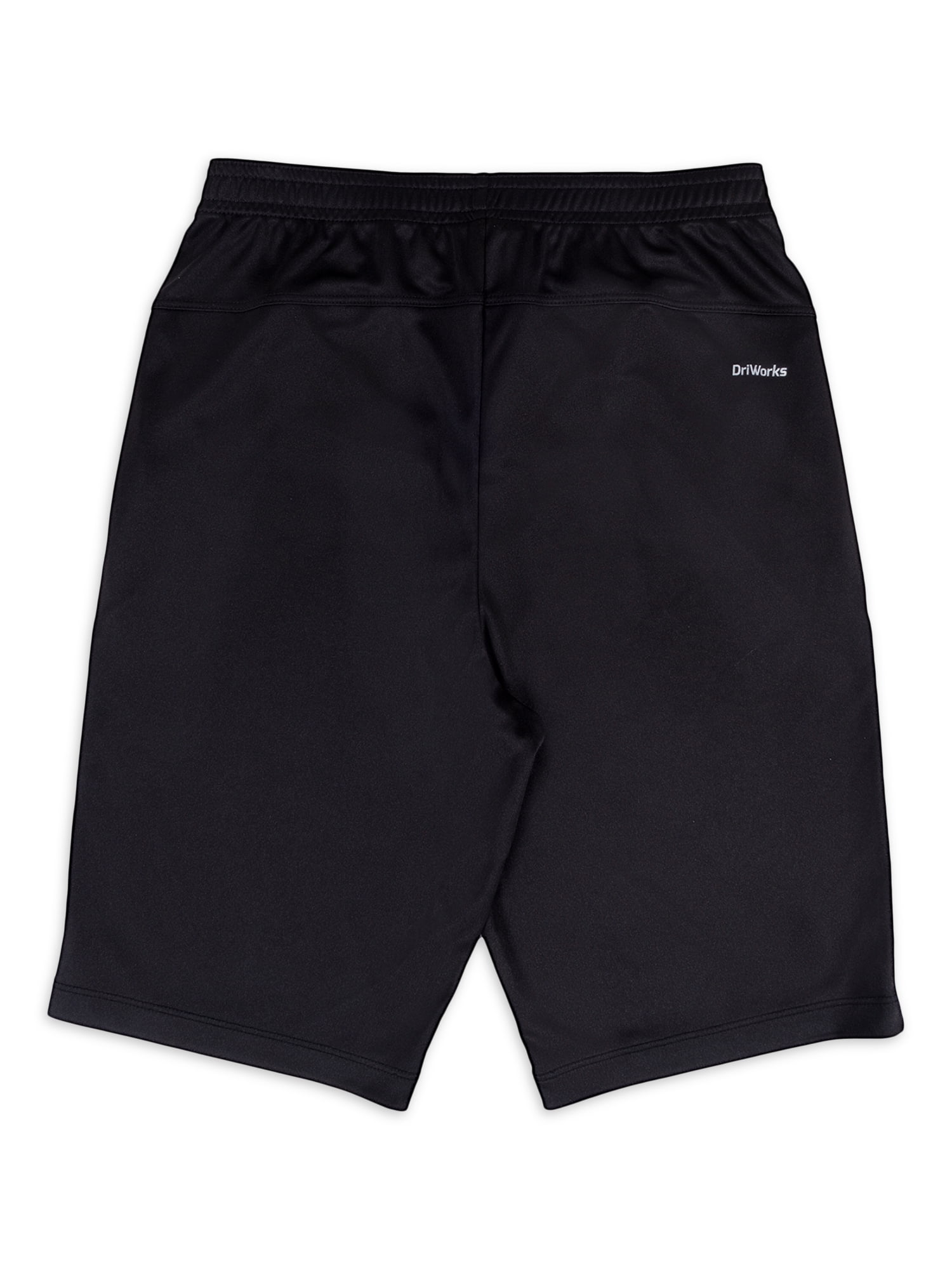 Athletic Works Boys Active Shorts, 4-Pack Bundle, Sizes 4-18 & Husky