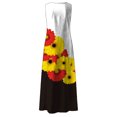 thumbnail image 4 of Vestido de mujer sin mangas con cuello redondo y bolsillo floral vintage grande OAVQHLG3B Store  lin121212, 4 of 5