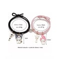thumbnail image 3 of Pulsera My Melody + Kuromi Dúo Manganitica Parejas Amistad, 3 of 5