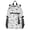 Mountains Waves Line Art, variant on JIALIOU 14" Laptop Backpack Waterproof Airline Approved Stylish Casual Daypack for Travel Business College Work, Watercolor Gnomes in Clover Fields