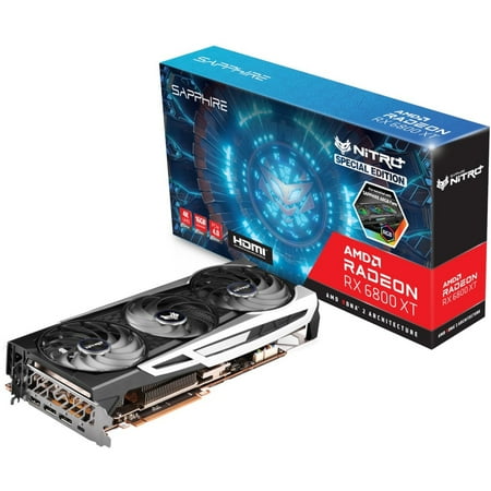 Sapphire AMD Radeon RX 6800 XT Graphic Card, 16 GB GDDR6