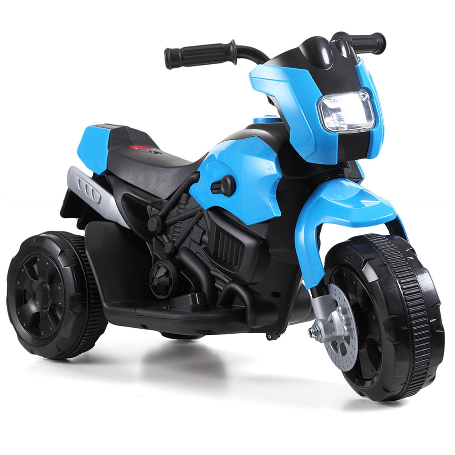 Lowestbest Blue 6 V Motorcycle Powered Ride-On Lowestbest Blue 6 V Motorcycle Powered Ride-On