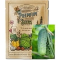 Cucumber Seeds Boston Pickling Cucumbers 4 Gram Seed Packet Heirloom Vegetable Gardening