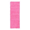thumbnail image 7 of Unique Loom Solid Shag Collection Area Rug (2' x 6' 5" Runner Taffy Pink), 7 of 7
