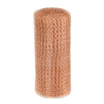 Uxcell 1-Pack Copper Mesh 5 Inch x 9.8ft, Copper Wool Rustproof Mesh Roll