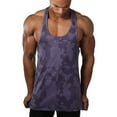 thumbnail image 2 of Débardeur de Sport Sans Manches pour Hommes en Coton Pur, 2 of 2