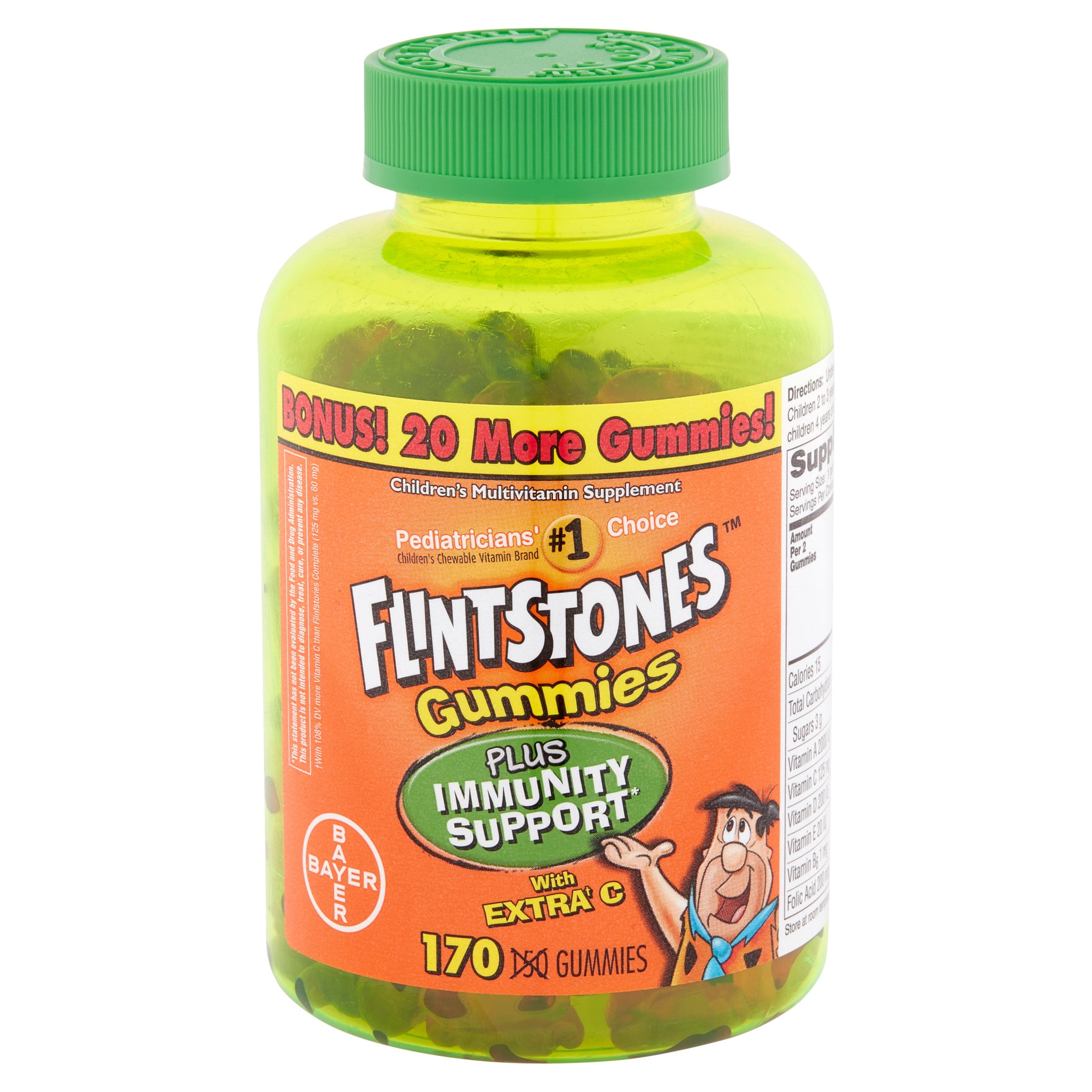 Bayer Flintstones Gummies, 170 count