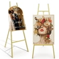 thumbnail image 1 of Soporte caballete Yozoia de metal dorado ajustable de 4 niveles, 1 of 6