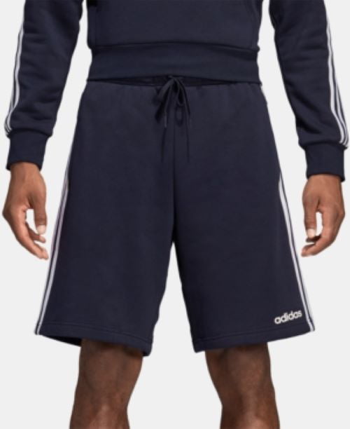adidas Synthetic Big Tall Essentials 3-stripes Single Jersey Shorts in Blue for Men Mens Shorts adidas Shorts 