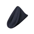 thumbnail image 2 of LA Linen 10-Pack Cloth Napkins, Washable Reusable Polyester Poplin Table Napkins, 18 by 18-Inch, Navy, 2 of 3