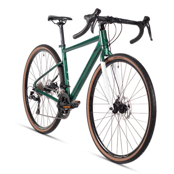 Bicicleta Gravel Turbo Sherpa 18 Velocidades Aluminio Color Verde