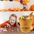 thumbnail image 2 of Qocolhg Halloween Decorations Indoor Outdoor, Halloween Bag Kids Candy Bucket Tote Bag Halloween Bag Multi Pattern Candy Tote Bucket Multipurpose Portable Reusable Candy Bucket, 2 of 6