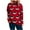 Red, variant on ShomPort Christmas Ugly Sweater Long Sleeve Crewneck Kint Sweater Womens Fall Winter Pullover Casual Blouse Tops