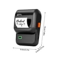 thumbnail image 3 of BotaniNest Label Maker Thermal Label Maker Barcode Label For Small Businesses Label Maker Compatible With Mobile Phones And Computers Ink Portable Label Maker, 3 of 5