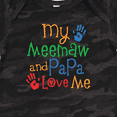 thumbnail image 4 of Inktastic Meemaw and Papa Love Me Boys or Girls Baby Bodysuit, 4 of 5