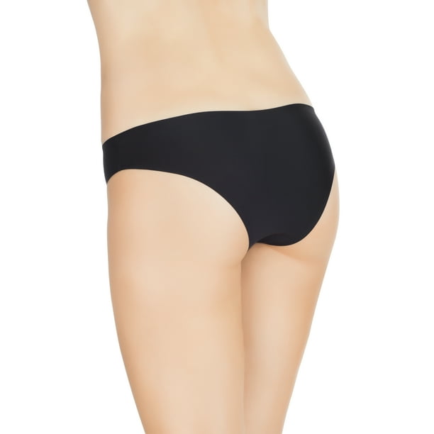 Nabtos Women's Seamless Nylon Bikini Underwear Panties Pack of 6 