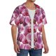 thumbnail image 2 of Fotbe Orchids Flowers Camisa Estampada de Manga Corta para Hombre, Casual de Verano, Estilo Playero, Sin Arrugas-XX-Large, 2 of 5