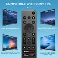 Voice Remote Replacement for Sony TV Remote, for Sony Smart TVs and