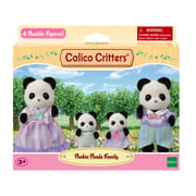 Calico Critters Pookie Panda Family Doll Playset, 4 Pieces