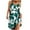 Green, variant on Rezuofi New Plus Size Dresses New Style Sleeveless Multicolor Round Neck Skin-Friendly Mini Sundresses for Plus Size Women