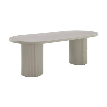ACME Laela Dining Table, Bone White Finish