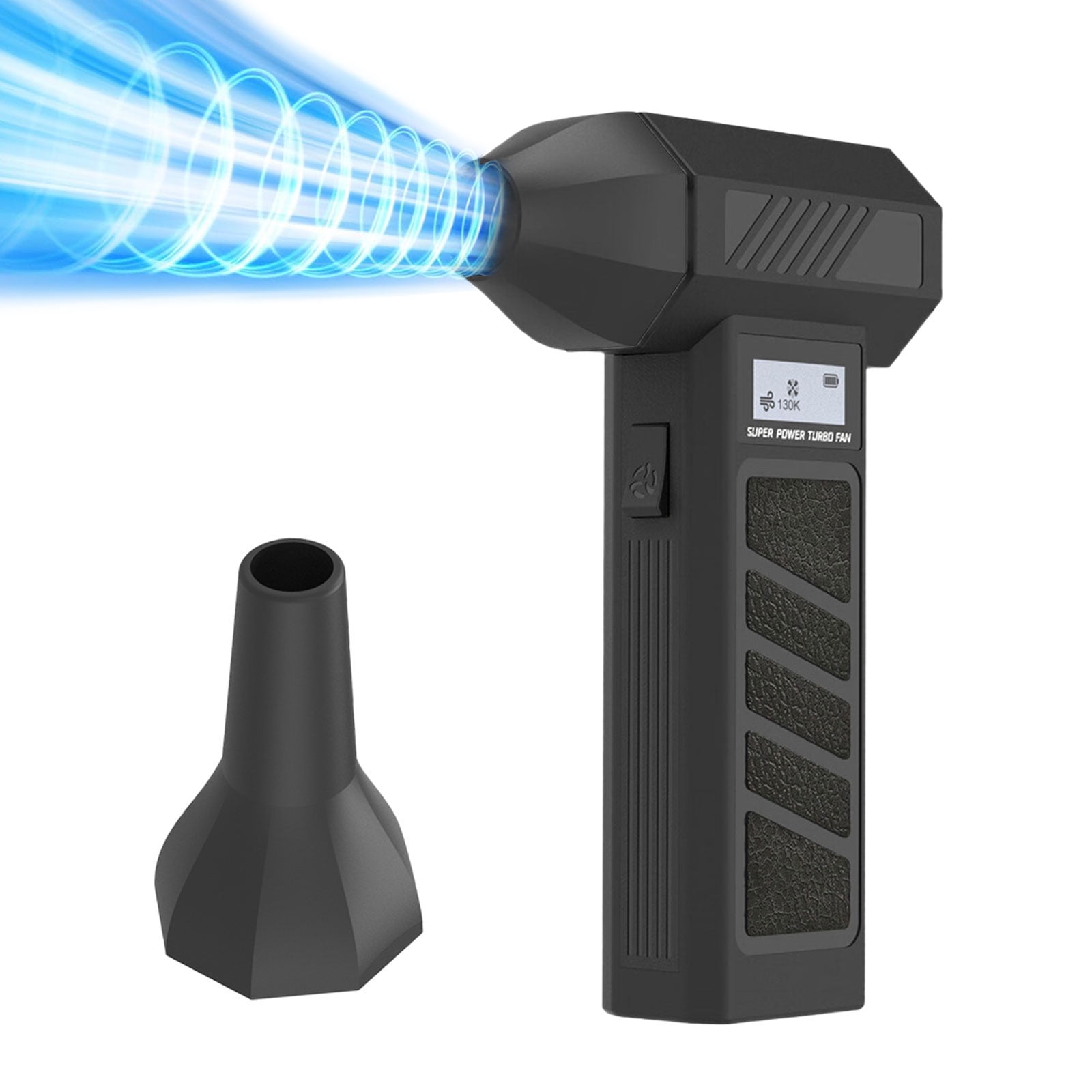 130000RPM Dry Blower Hair Dryer Powerful Fan Cordless Blower Compressed Air Dusters Computer Vacuum Cleaners