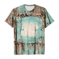 thumbnail image 4 of EINCcm Womens TShirtsTie Dye Bleached Tees Tops Crew Neck Short Sleeve Vintage Tshirts Funny Cute Blouse, 4 of 4