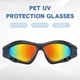 thumbnail image 2 of Gafas para perros de raza mediana y grande, gafas de sol para perros con protección UV con almohadilla de esponja y correa ajustable, a prueba de viento y polvo, 2 of 5