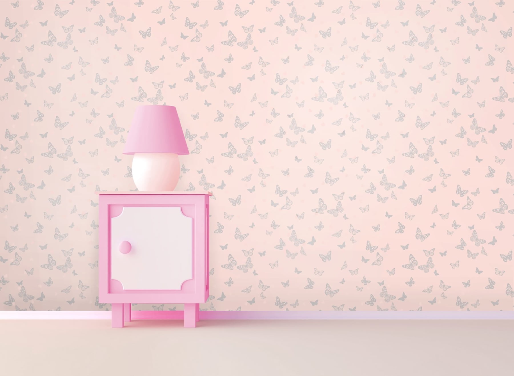 Fine Decor Kyla Pink Glitter Wallpaper