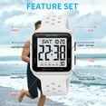thumbnail image 6 of SKMEI Mens Digital Watch Outdoor Sports Waterproof Large Face Wrist Watches with LED Back Ligh/Alarm/Stopwatch, 6 of 9