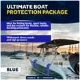 thumbnail image 3 of Five Oceans 4-Pack Flat Boat Fender Kit, Includes 24" x 6-7/8" x 2-1/2" Blue Fenders, Ropes Lines 3/8-Inch x 5-Ft, and Dock Lines 1/2" x 15' - FO4680-C2, 3 of 8