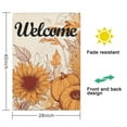 thumbnail image 5 of Spring Summer Sunflower Garden Flag 28x40 Inch Double Side for Outdoor Courtyard Garden Decor Flowers Welcome Holiday Flag for Outside Decoration, 5 of 6