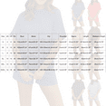thumbnail image 3 of GILIGEGE 2 Piece Sets for Women Women's Solid Textured Pocket Shorts Set Casual Short Sleeve Shirts Shorts Two Piece Matching Set Summer Lounge Sets Red Xxl, 3 of 4