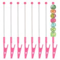 thumbnail image 1 of Uxcell Pince à Alligator à Longue Queue, 8 Pcs 5.3 Pouces/135mm Pince à Fil Métallique, Rose Rouge, 1 of 5
