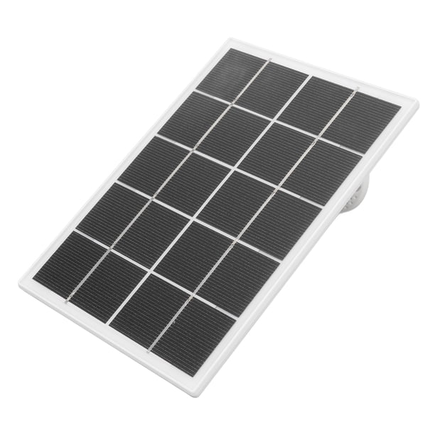 Panel de cámara Solar Cargador, 3W Tipo C Panel de Carga Solar de Cámara Para Luz de Emergencia