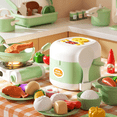thumbnail image 3 of Oiduwi Kids Play Kitchen Accessories Toy Set, Pretend Cooking Food Playset with Induction Toy Stove, Pot, Pan, Utensils, Cutting Fruit, Learning Gifts for Toddler Girl Boy, 3 of 6