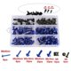 thumbnail image 4 of 173 piezas de pernos de de motocicleta M5 M6 Tornillos de parabrisas Sujetadores Se la la adaptaciónción a para la mayoría de motocicletas Llaves Azul DYNWAVEMX Pernos de carenado, 4 of 4