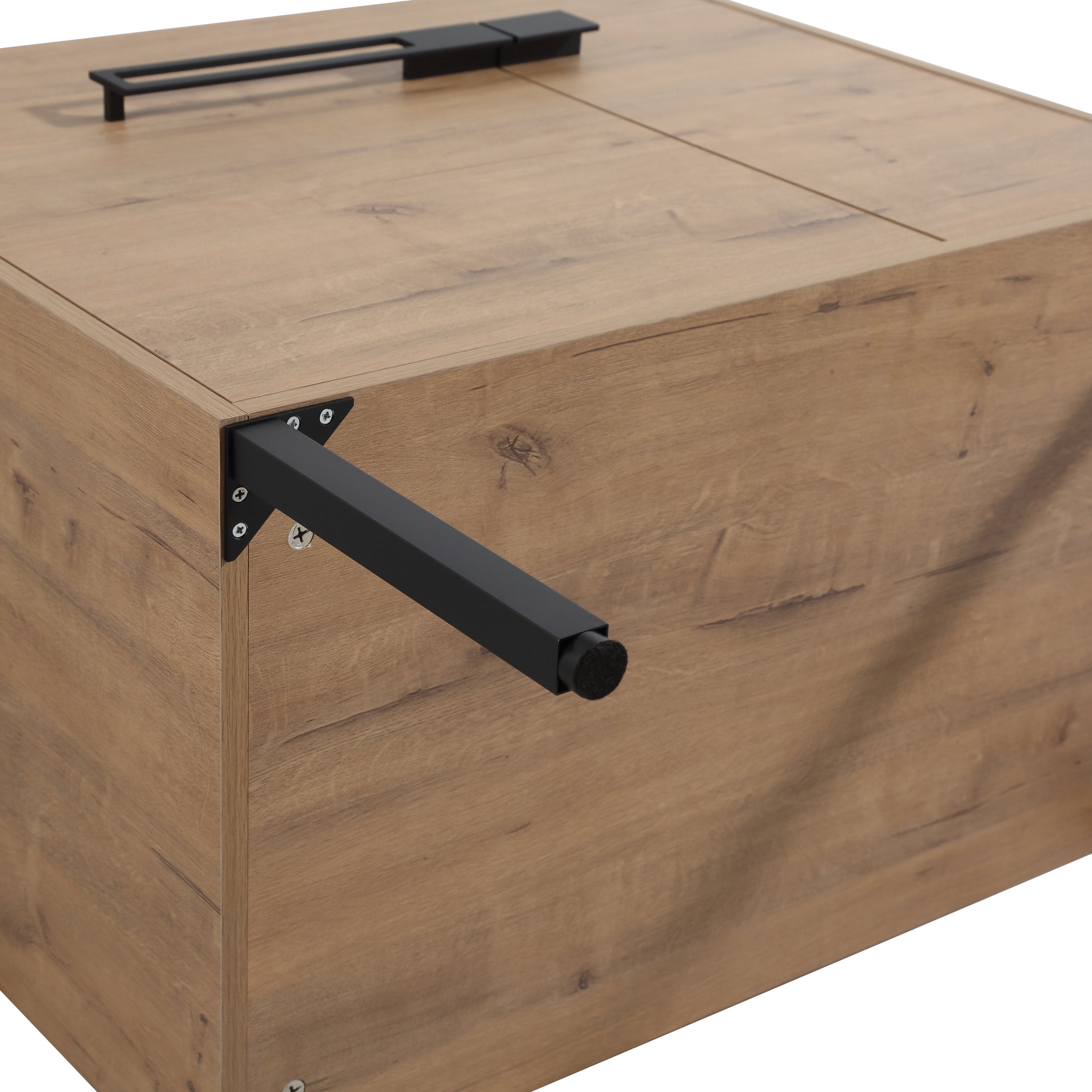 Noble House 30" Freestanding Bathroom Vanity Cabinet, Soft-Closing Door, Eco Plywood, Excluded Sink, Imitative Oak