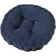 thumbnail image 1 of Cojín de silla, relleno grueso, acolchado, redondo, para comedor interior y exterior, cojín redondo, azul, 1 of 5