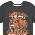thumbnail image 3 of Instant Message - Transportation - Loves Garbage Trucks - Toddler & Youth Short Sleeve T-Shirt, 3 of 6
