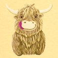 thumbnail image 3 of CafePress - Happy Highland Cow T Shirt - Cute Toddler T-Shirt, 100% Cotton, 3 of 4