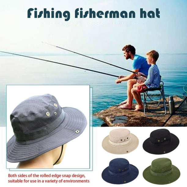 Sun Hat Bucket Cargo Safari Bush Boonie Summer Fishing Womens Mens Hat K0C6  