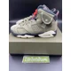 thumbnail image 2 of Ni - ke Size 6 - NEW Ni - ke Air Jordan 6 Retro Travis Scott Cactus Jack Olive CN1085-200, 2 of 5
