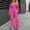 Hot Pink, variant on BRGZLK Women Sweatsuit Set 2 Piece Outfit Fall Winter Casual Long Sleeve Zip Up Slim Fit Hoodies Sweatshirt and Wide Leg Sweatpants Lounge Set for Daily Workout Outgoing Gray L