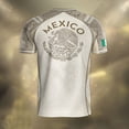 thumbnail image 4 of DXSCSE Mexico Soccer Jersey - 2026 Mexico Jersey Shirt for Soccer Game Fans Khaki 2XL, 4 of 13