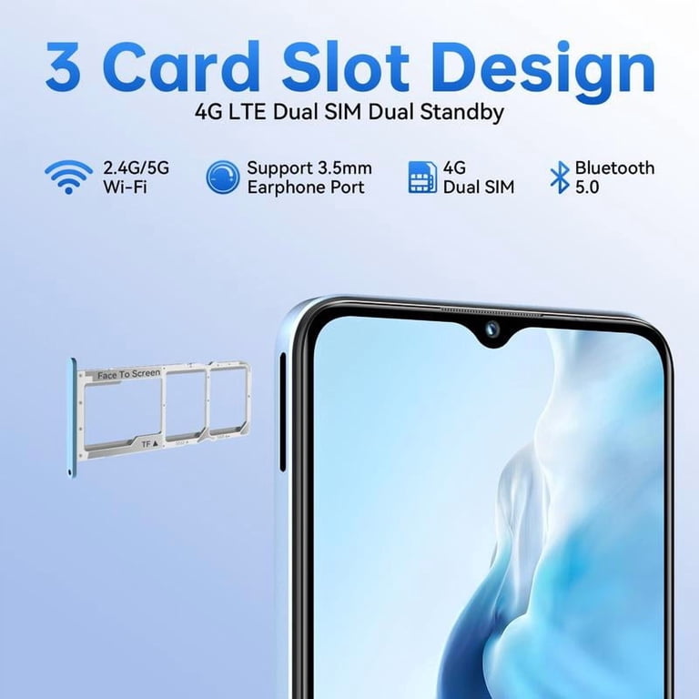 OUKITEL C36 Unlocked Smartphone – 6.56