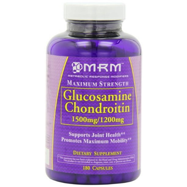 MRM Glucosamine Chondroitin 1500 / 1200 Mg, 180 Capsules