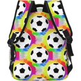 thumbnail image 4 of Sac à Dos de Soccer pour Hommes, Sac à Dos pour Ordinateur Portable, Sac de Voyage, Sac de Randonnée, Sac de Camping, Sac de Sport, Sac à Dos Décontracté, 4 of 7