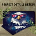 thumbnail image 4 of Star spectacled Eagle in Space Front License Plate, Funny Standard Plates Personalized Novelty Decorative For Men/Women/Boys/Girls Car 6×12 Inch, 4 of 7